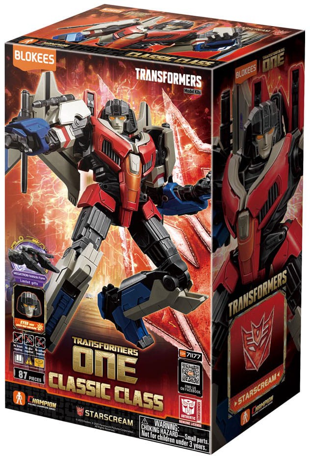 Blokees: Transformers - Starscream Classic Class Plastic Model Kit