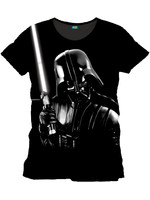 Star Wars - Silver Darth Vader T-Shirt - Large