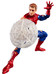 Marvel Legends: Magic The Gathering - Battle-Damaged Spider-Man (Exclusive Foil Card Included)